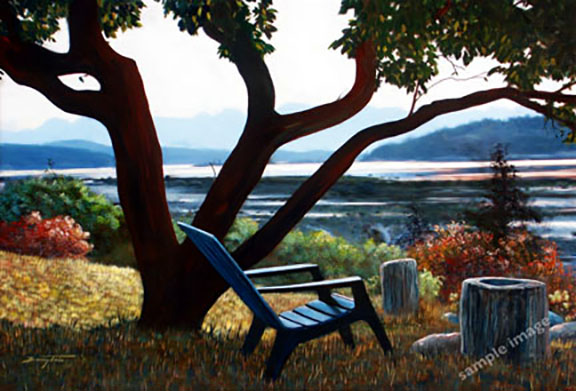 Beach at Holy Hock, Cortez Island BC