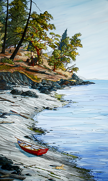 West Coast commissioned art by Barry Tate